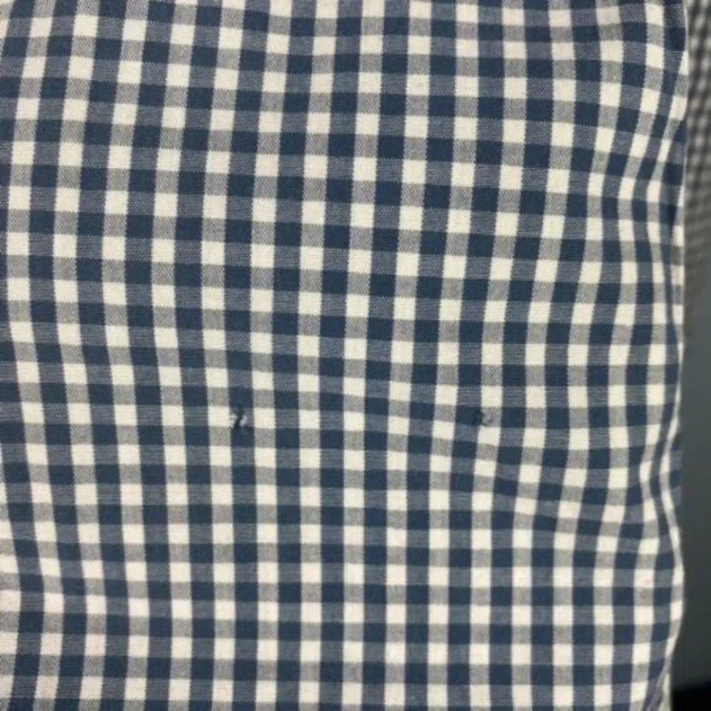 Mens J. Crew L/S 100%‎ Cotton Button-Down Shirt Blue Plaid Medium M